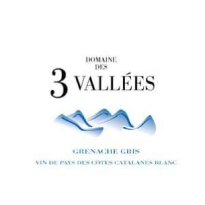  2009 Domaine Des 3 Vallees Grenache Gris 750ml Grocery 