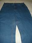 VENEZIA LIGHT blue denim COTTON jeans 42w new 6X 7X  