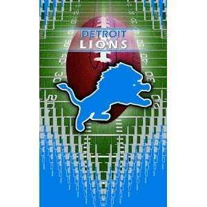   Turner NFL Detroit LionsMemo Book, 3 Packs (8120404)