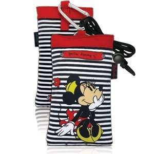  Disney Cell Phone &  Pouch w/ Carabiner, Minnie Mouse 