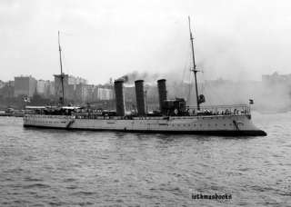 German Cruiser Ship Bremen Warship photo 1909  