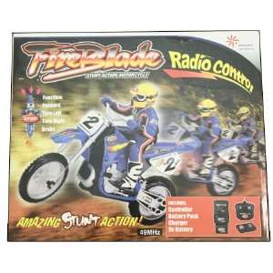    Electric FireBlade Stunt Action RTR RC Motorcycle Toys & Games