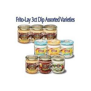 Frito Lay Assorted Dip Varieties   3ct  Grocery & Gourmet 