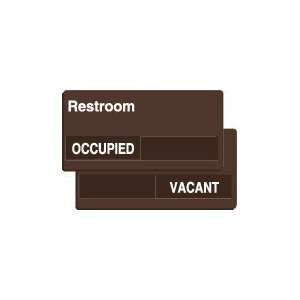 RESTROOM OCCUPIED/VACANT Sign   4 x 10