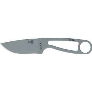   IZULA Concealed Carry Knife Gray with Survival Kit 