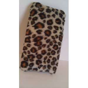 Leopard Spotted Design #2 with Fur Feel   Hard Case For Iphone 3 3G 