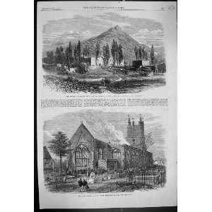  1867 Convent Arkadi Crete Ruins Croydon Church Fire 