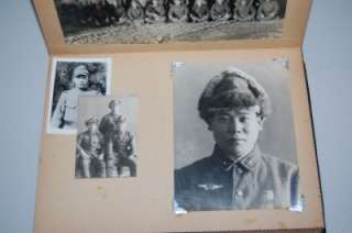 WWII Japanese Army Soldiers Photo Album  
