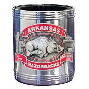  College Can Cooler   Arkansas Razorbacks