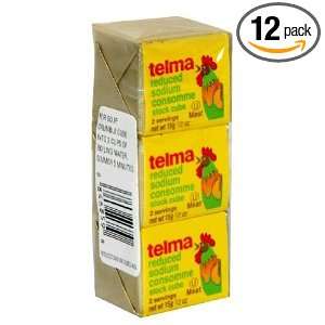Telma Chix Consumme Cube, 1.5000 ounces (Pack of 12)  