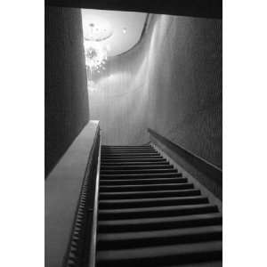  Museum Stairs 12x18 Giclee on canvas