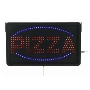  Aarco PIZ01L LED Sign, Pizza, 22W x 13H, (3) display 