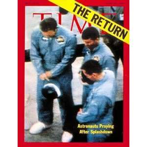 Astronauts Lovell, Haise and Swigert by TIME Magazine. Size 8.00 X 10 