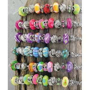  Best Quality  Fruit Punch Charm Bracelet 6 Styles Set of 6 