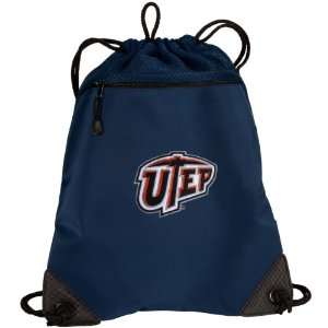  UTEP Miners Drawstring Bag Backpack UTEP OFFICIAL College 
