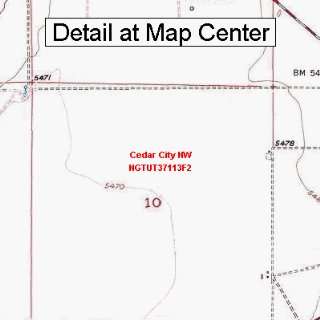   Map   Cedar City NW, Utah (Folded/Waterproof)