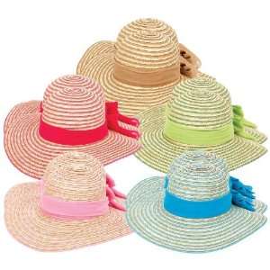 Best Quality Ladies Floppy Sun Hats W Bands By Casual Outfitters&trade 