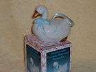 HANDCRAFTED~CER​AMIC~POTPOURRI~​POMANDER~DUCK~B​LUE~NIB