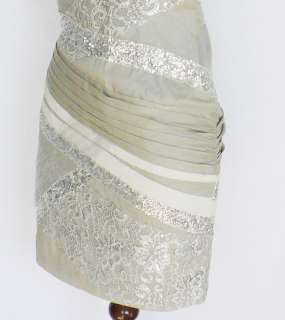 Alice+Olivia Vanda Bandage Dress 4 UK 6 8 NWT $597 Sequin Seen on 