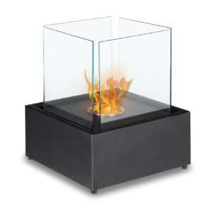   Elements Bella Table Top Ethanol Fireplace (Black)