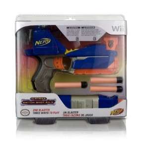 New Nintendo Wii Nerf Switch Shot Gun Set Red Reveal PDP Controller 