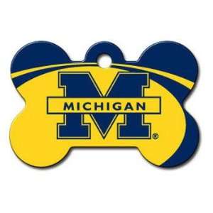  Quick Tag Michigan Wolverines NCAA Bone Personalized 
