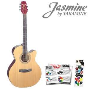  Jasmine by Takamine S34C NEX (Mini Jumbo) Cutaway Acoustic 