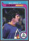 1979 80 OPC Hockey Mike Christie #345 Colorado Rockies 