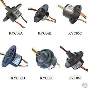 Slip Ring 6x2A (6 wires, 2 amps) 4A available  