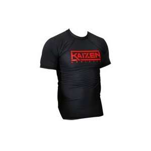 Kaizen Athletic Short Sleeve Rash Guard Black
