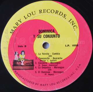 DOMINICANA Y SU CONJUNTO LOLA BOOGALOO RARE USA LP  