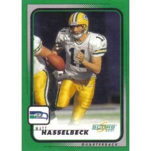  2001 Score 185 Matt Hasselbeck Green Bay / Seattle 