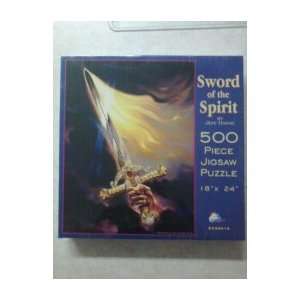  Sword of the Spirit By Jeff Haynie 500 Piece Jigsaw Puzzle 