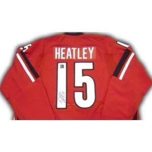  Dany Heatley Autographed Hockey Jersey (Team Canada 