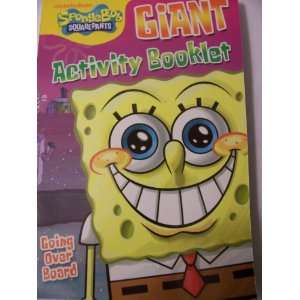   Giant Activity Booklet ~ Going Over Board (224 Pages) Toys & Games
