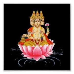  Brahma   Prajapati   Hindu Goddess Posters