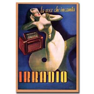 Best Quality Irradio by Gino Boccasille Gallery Wrapped 18x24 Canvas 