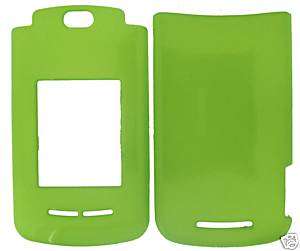 Motorola Razr2 V8 V9m Neon Green Faceplate Snap Case Cover  