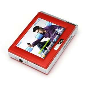   D2 4GB Portable Multimedia Player (Red)  Players & Accessories