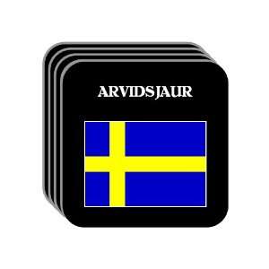 Sweden   ARVIDSJAUR Set of 4 Mini Mousepad Coasters