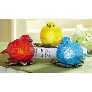  Set of 3 Lighted Spring Birds Table Sculptures Everything 