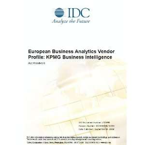 European Business Analytics Vendor Profile KPMG Business Intelligence 