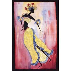  Augusta Asberry Cuban Carnival Dancer 24.00 x 36.00 Poster 