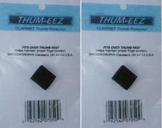 THUM EEZ Clarinet THUMB REST cushion 2 for $1.49 Wow  