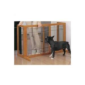   Freestanding Collapsible Pet Gate HS Origami White