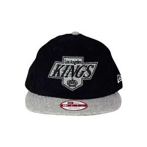  New Era Corduroy Mix LA Kings Snapback Hat Black. Size 