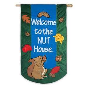    House Size Flag,banner, Welcome to the Patio, Lawn & Garden
