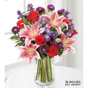 FTD Flowers   Stunning Beauty Flower Bouquet   Vase Included  