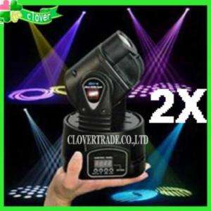   Mini Moving Head Spot Light RGB DJ Disco DMX Xmas Party Stage Lighting