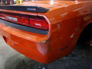 08 09 Dodge Challenger SRT 8 HEMI Orange Rear Bumper  